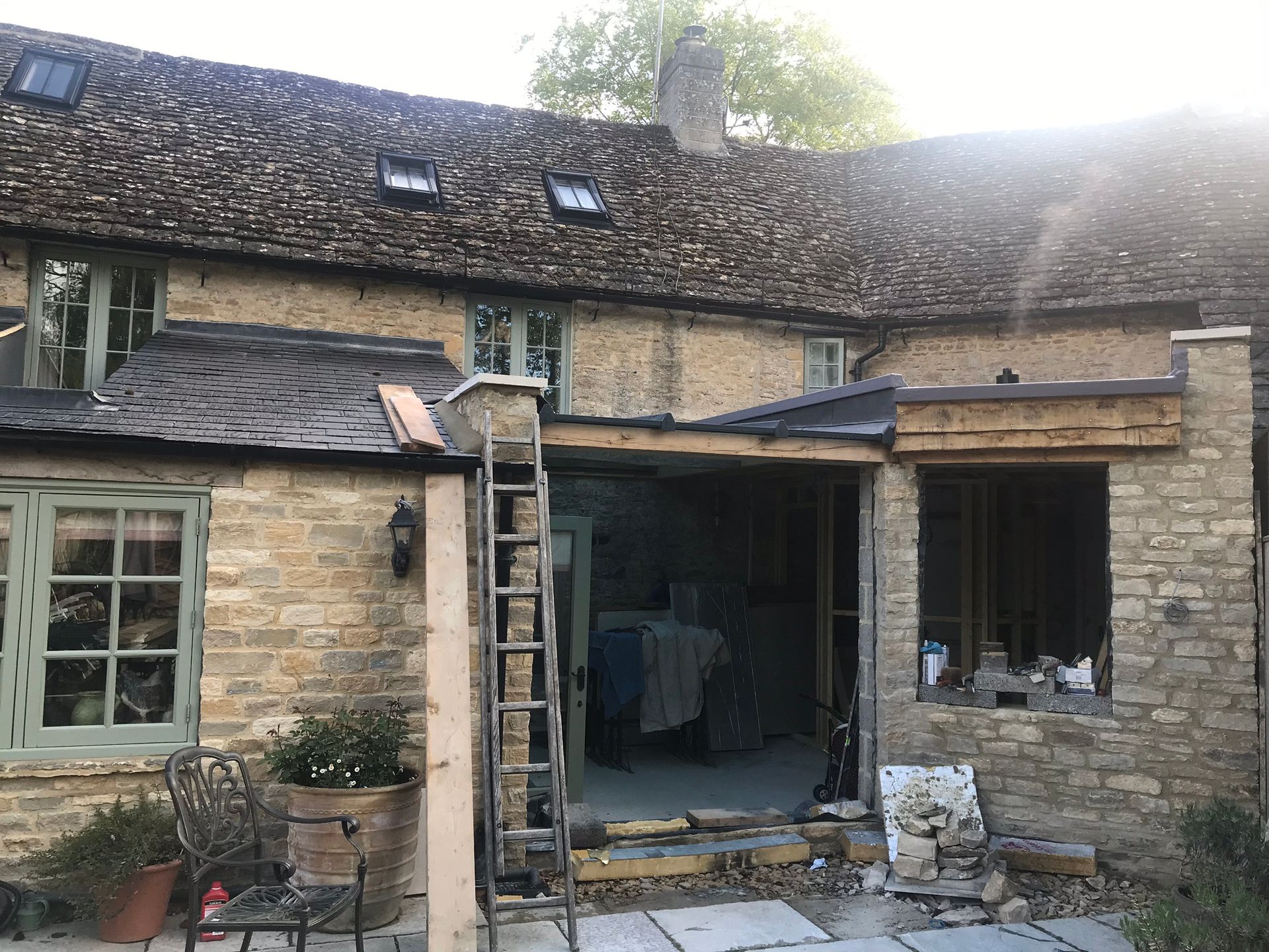 roofing work