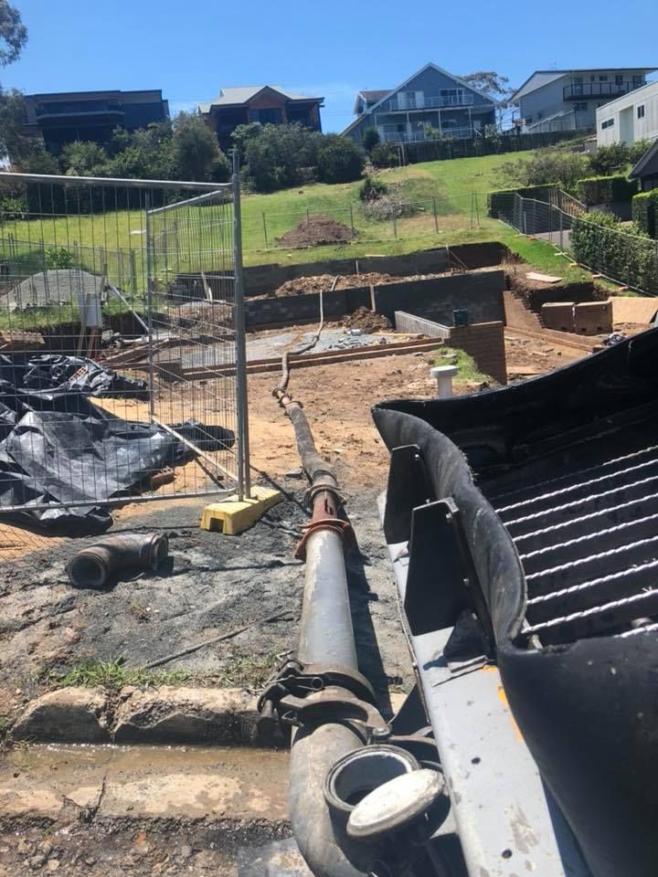 Concrete Pumping for Residential Places — Mackie’s Concrete Pumping in Pampoolah, NSW