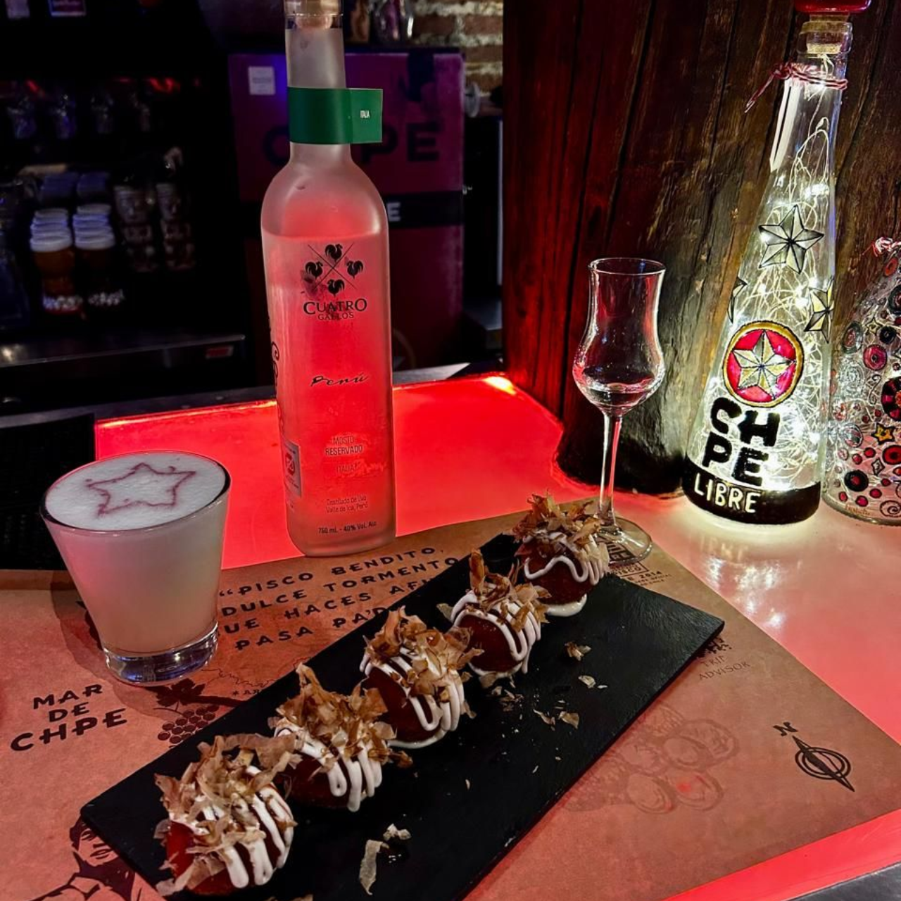 Chipe Libre - República Independiente del Pisco
Pisco sour and flights
Restaurant peruano en Santiago de chile
LGBT travel