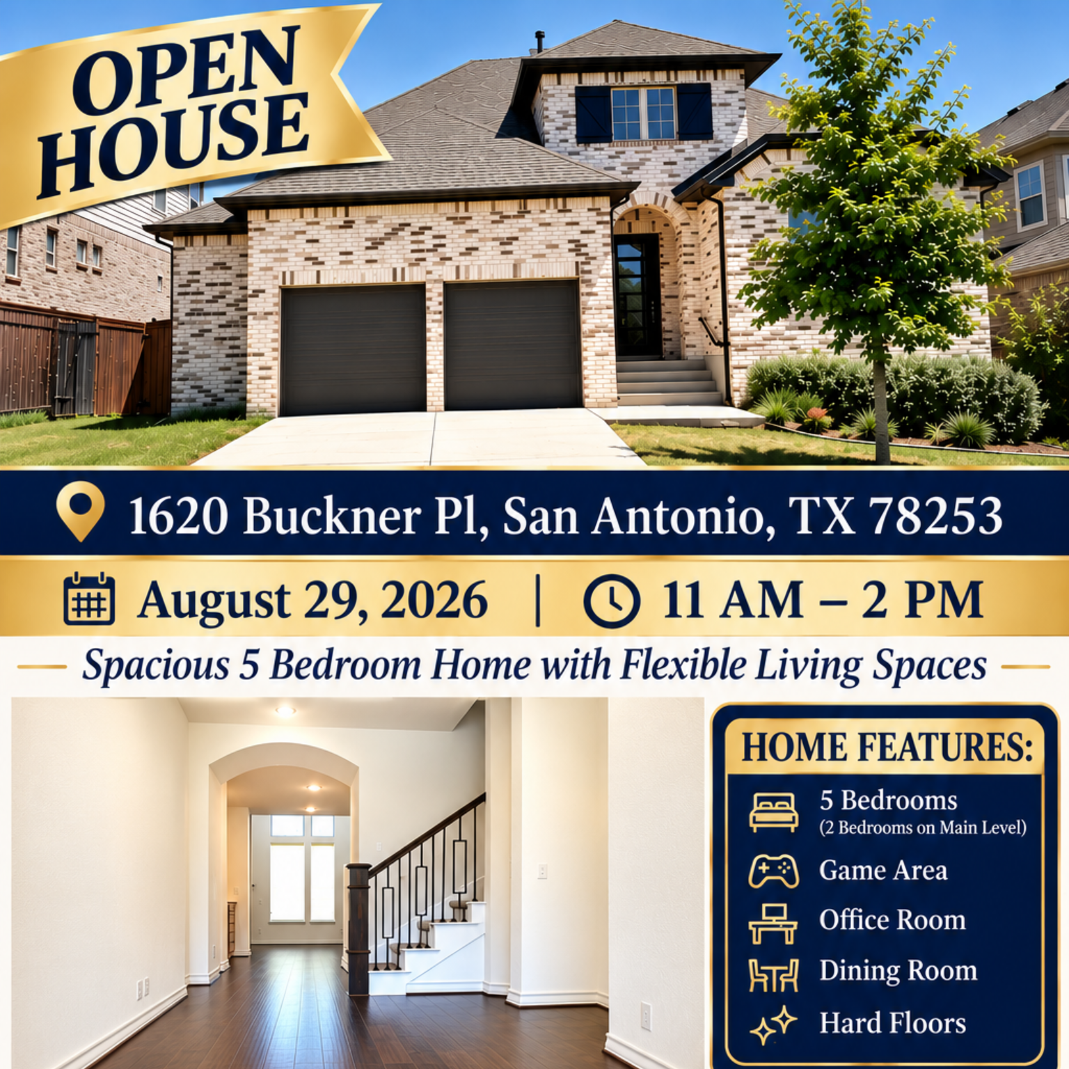 Beautiful 5 Bedroom Home