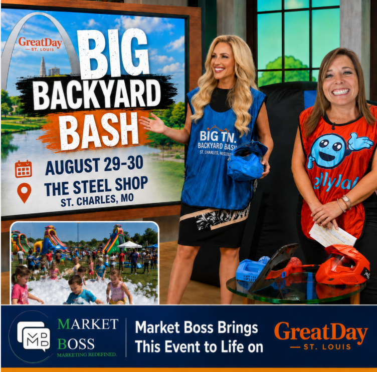 Laura Hettiger, host of Great Day St. Louis Big Backyard Bash Commercial