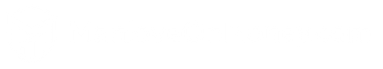 ManloveOnMoney.com logo with shield and envelope icon in blue, gold, and black