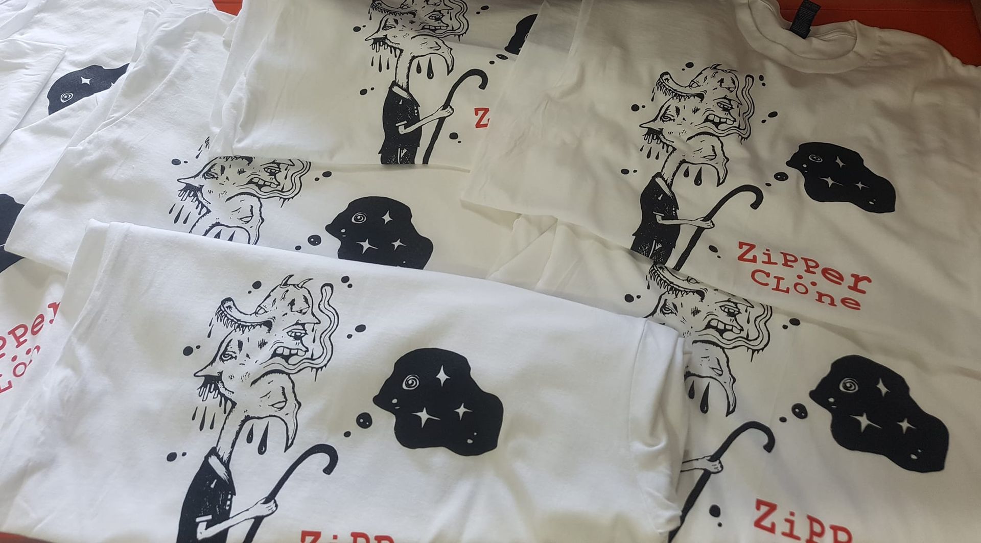 A Set Of Matching White Tshirts — CKM Screen Printing in Erina, NSW