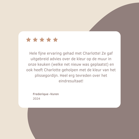 Klantreview kleuradvies