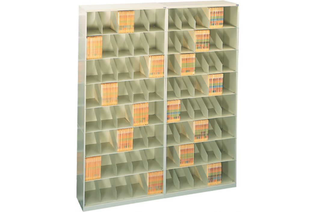 A bookshelf filled with books on a white background.