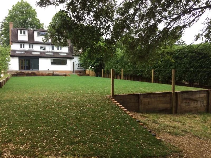 Urban Paving Bristol | A large house with a large lawn in front of it
