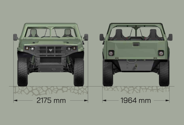 VR Cars bagija FOX izmēri