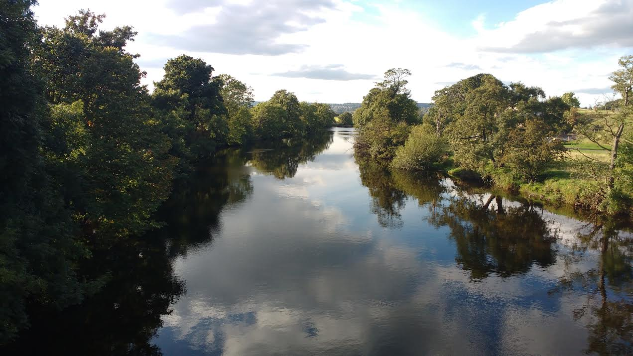 River Wharfe at Loup Scar