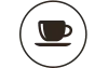 Cup of coffee icon.