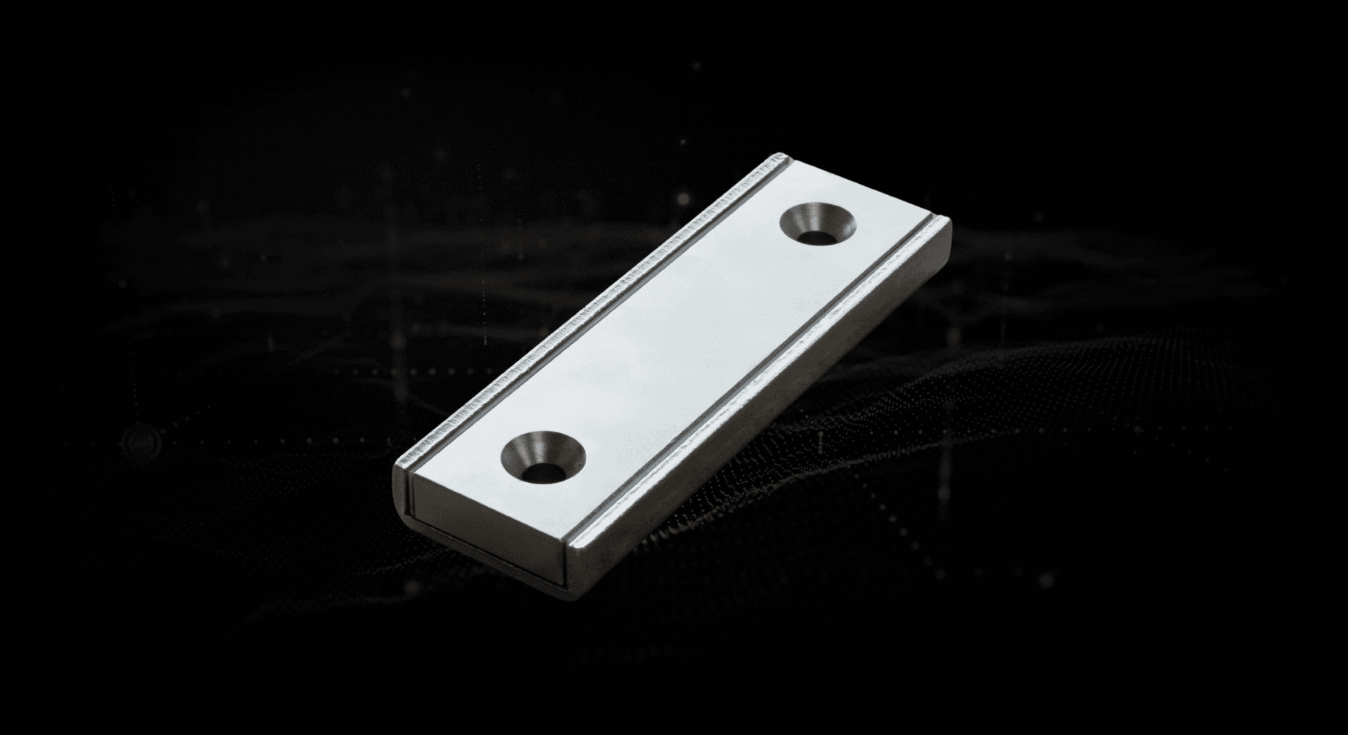 SCAN~LINK Mounting Magnet on a black background