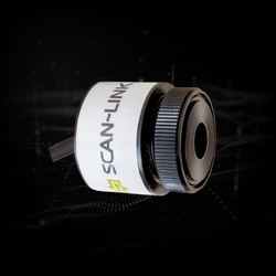 A SCAN~LINK External Alarm on a black background