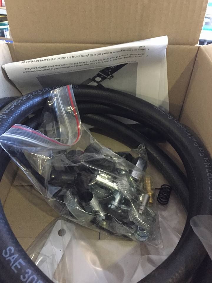 A Box Filled With A Bunch Of Hose And Fittings — Filta-Wash Mackay In North Mackay, QLD