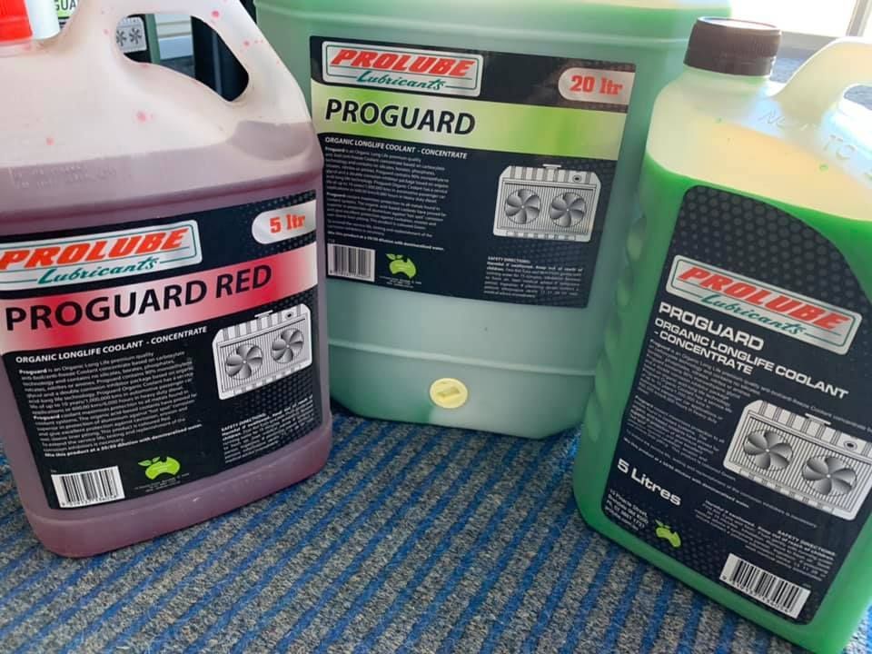 Three Bottles Of Proguard Coolants — Filta-Wash Mackay In North Mackay, QLD