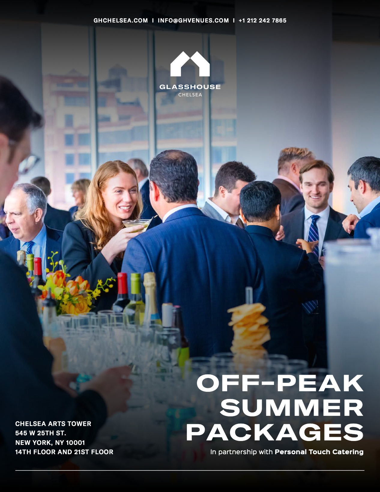 People socializing at an event with food and drinks; 