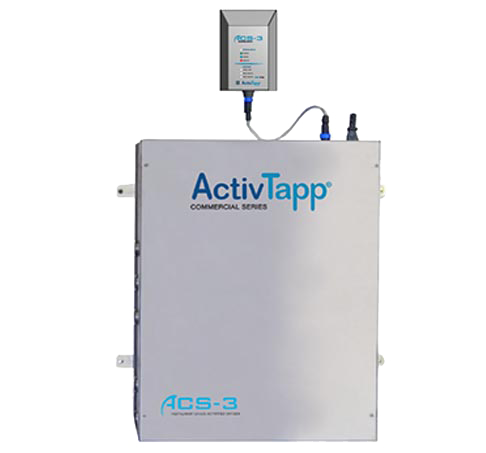 ClearWater Tech ACS commercial rinse system delivers powerful ozone‑infused sanitation for food prep and surfaces