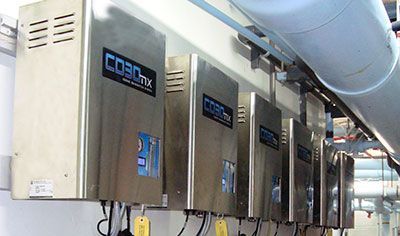 ClearWater Tech wall‑mounted ozone generator designed for high‑output water treatment applications