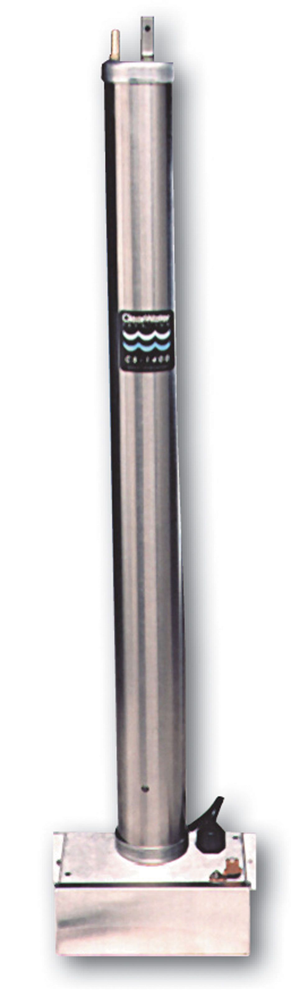 ClearWater Tech CS‑1400 delivers 0.5 g/hr UV ozone for powerful sanitation in small applications