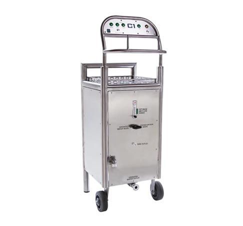 ClearWater Tech C1 mobile ozone cart providing ozone‑enriched water for surface sanitation with built‑in oxygen system