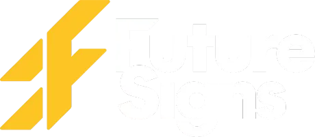 a logo for complete digital signage and print