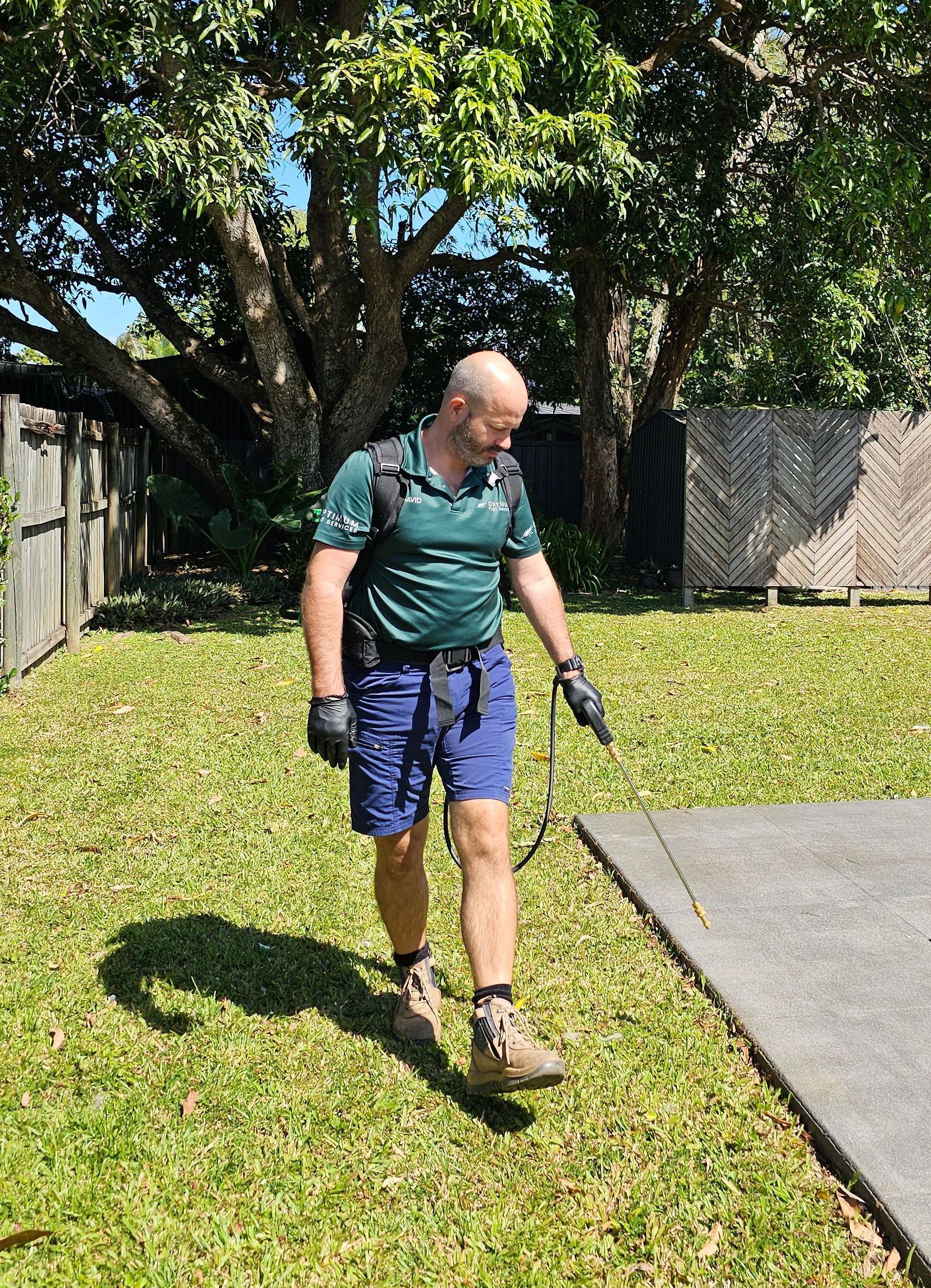 Owner of the business — Optimum Pest Services In Edge Hill, QLD