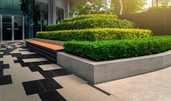 Modern Commercial Landscape