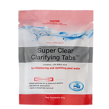 Super Clear Clarifying Tabs — Friendly Pool & Spa Care in Coconut Grove, NT