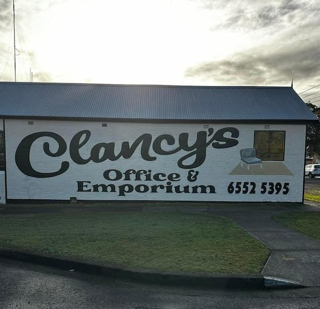 A White Building of Clancy's Office & Emporium — Clancy's Office And Emporium in Taree, NSW