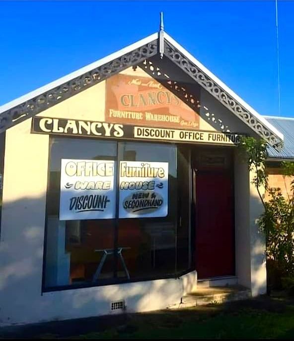 Clancy's Furniture Warehouse Storefront — Clancy's Office And  Emporium in Taree, NSW