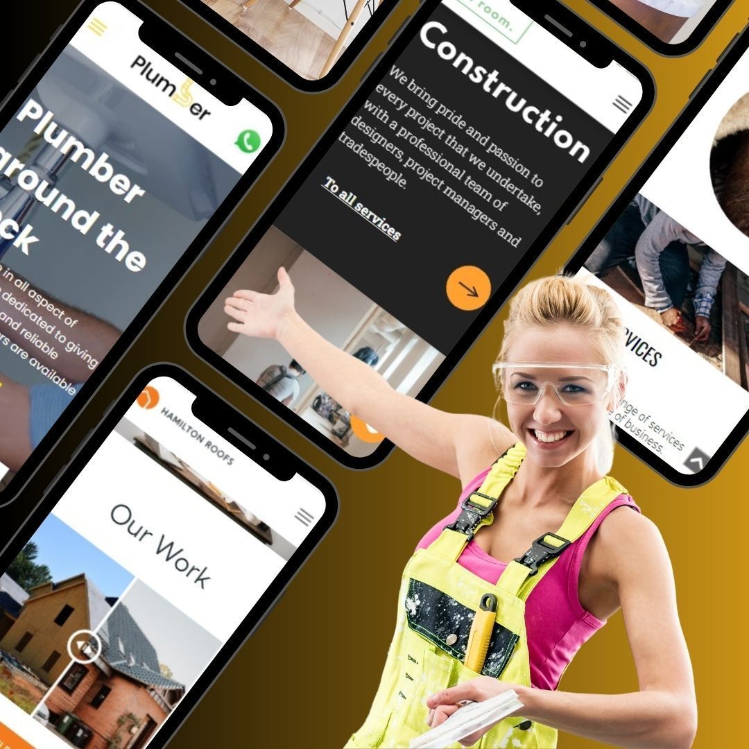 home service business website design