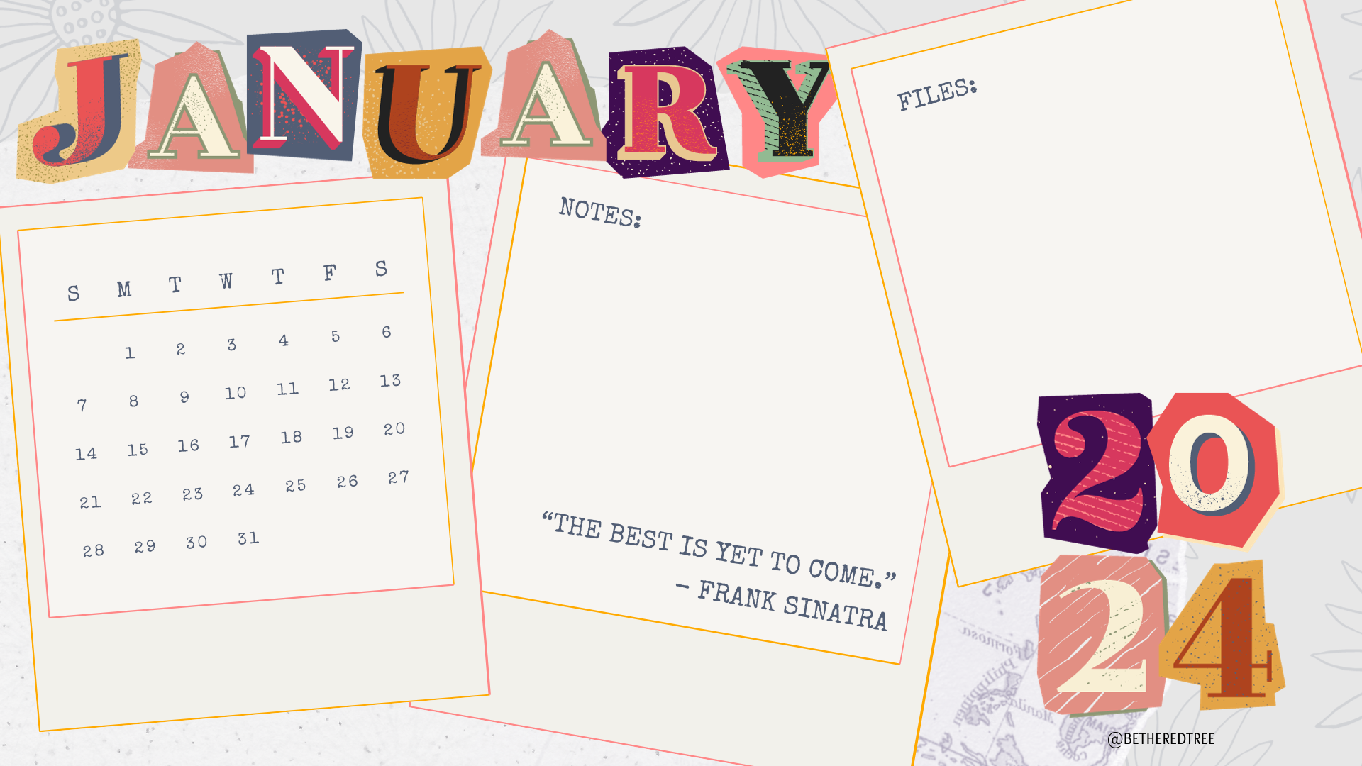 January 2024 Wallpaper