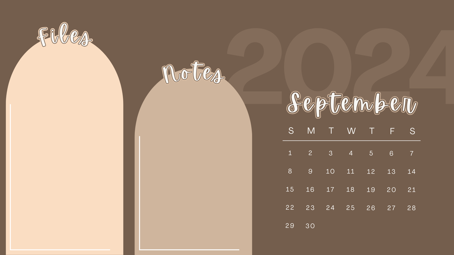 September 2024 Desktop Wallpaper
