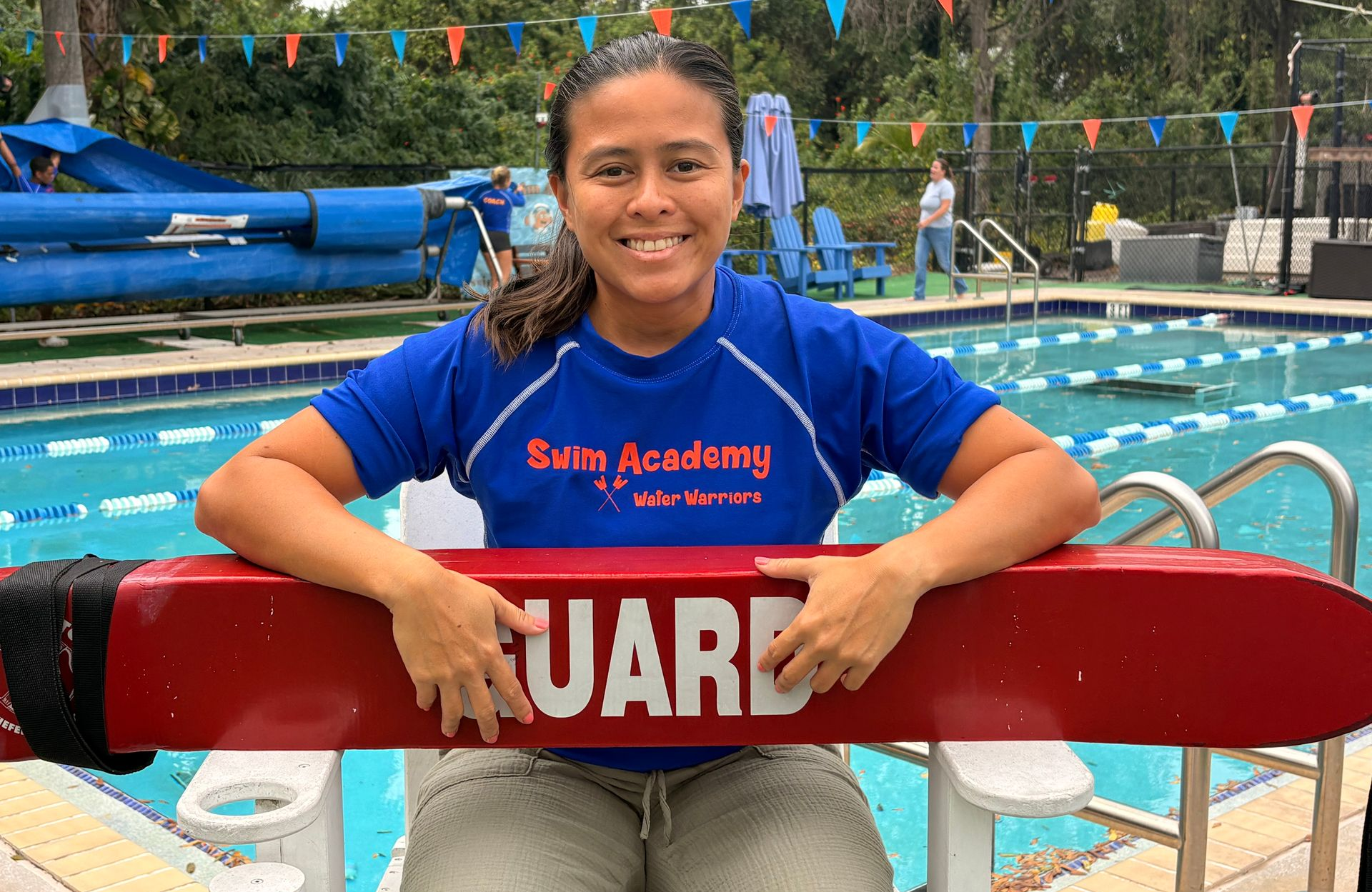 Coach Patti with Swim Academy of Palm Beach County