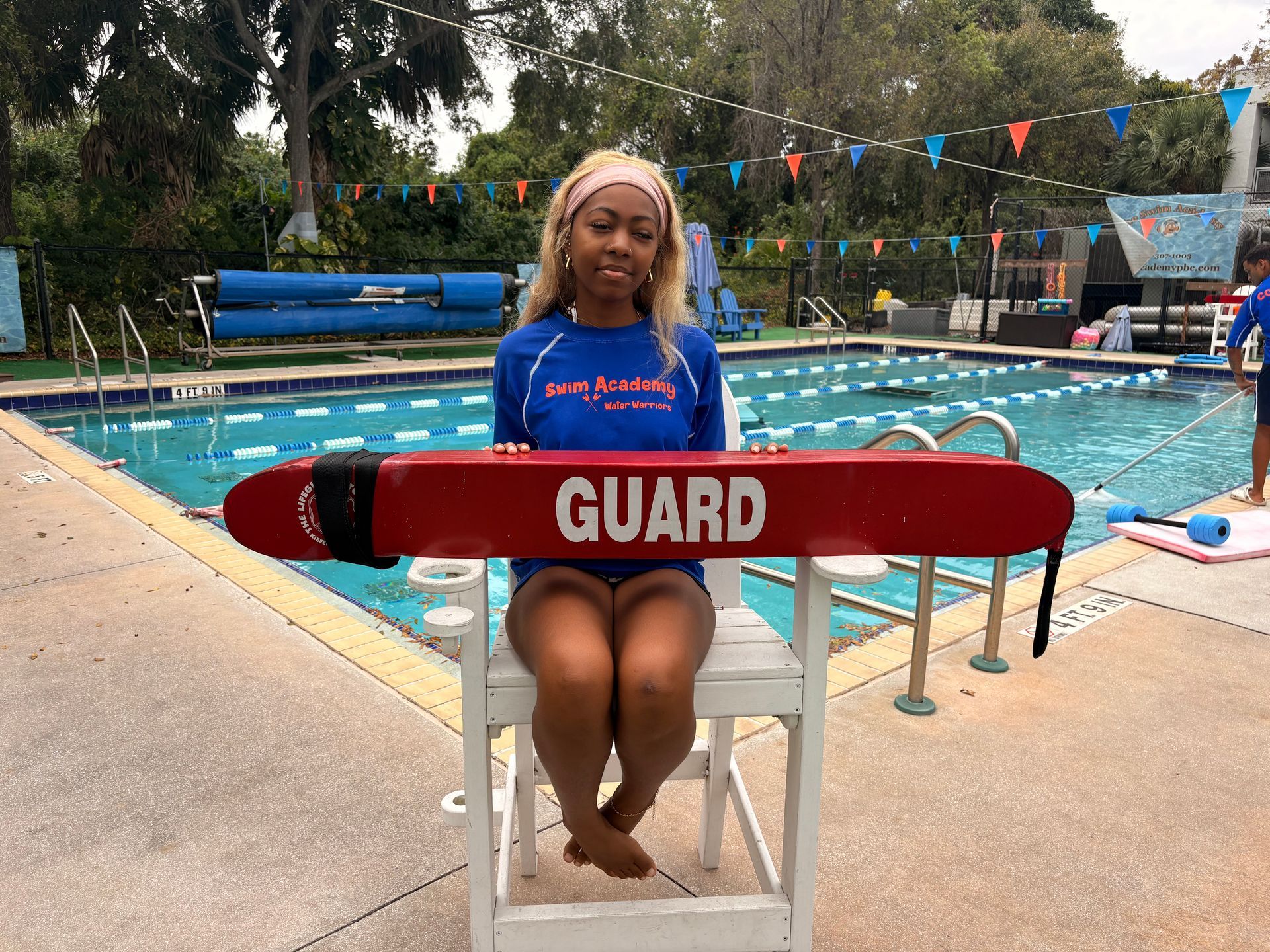 Coach Jania with Swim Academy of Palm Beach County