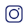 Dark blue Instagram logo. White background.