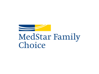 MedStar Family Choice logo with blue and gold banner