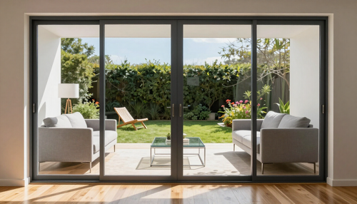 Porta scorrevole in pvc