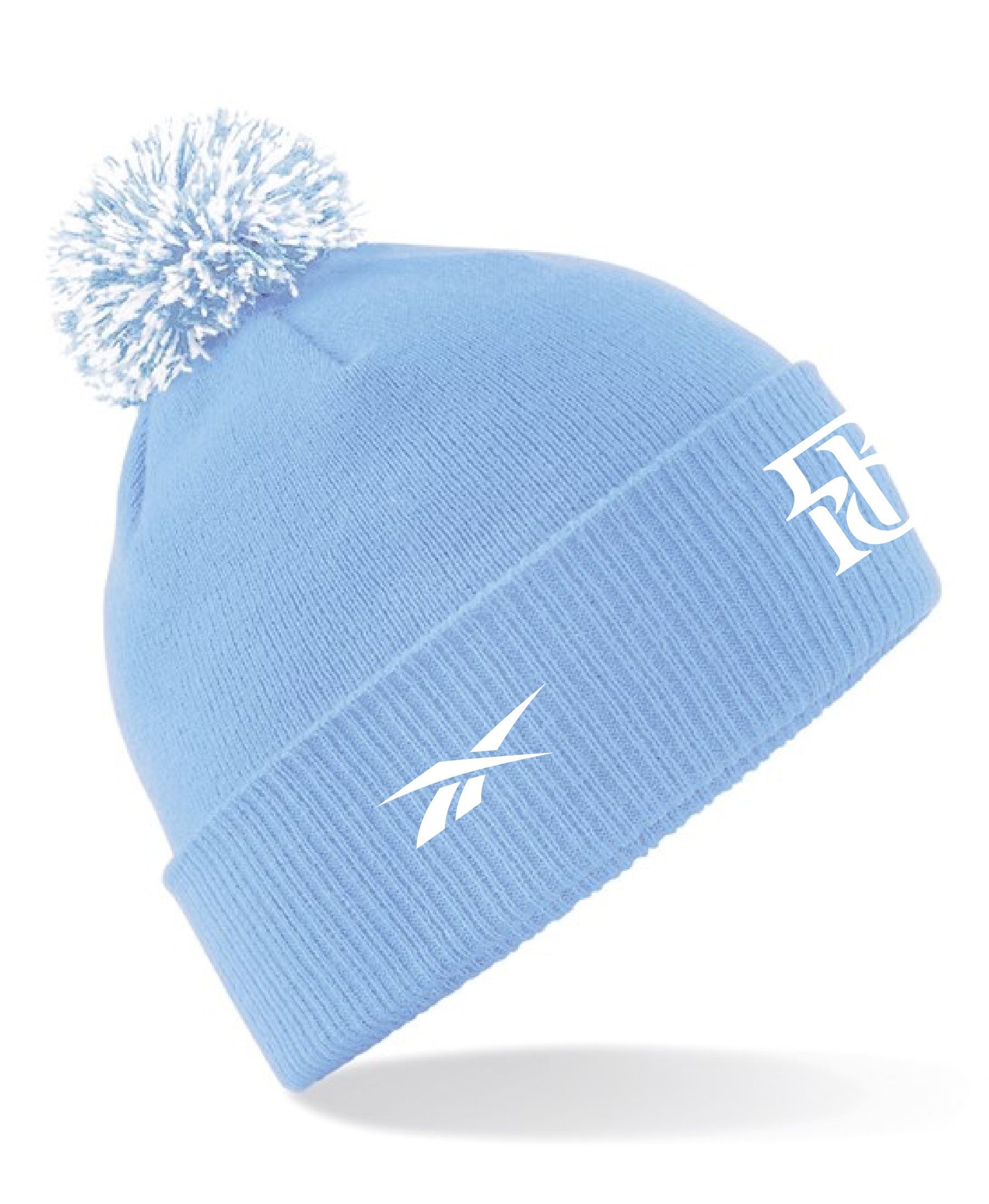 Official Foudre Bleue Bobble Hat — Reebok x Ultimate Sevens