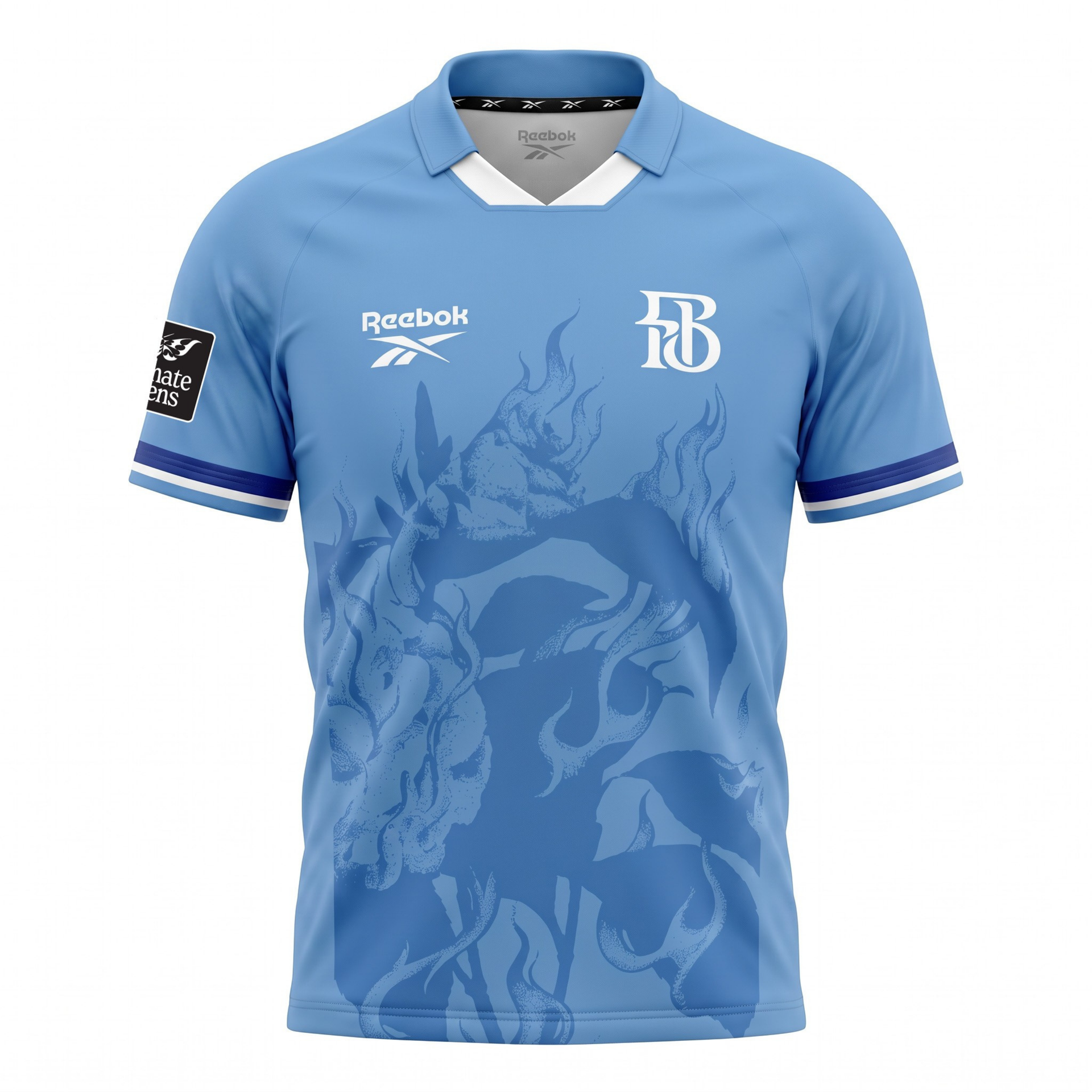 Official Foudre Bleue Youth Replica Shirt — Reebok x Ultimate Sevens