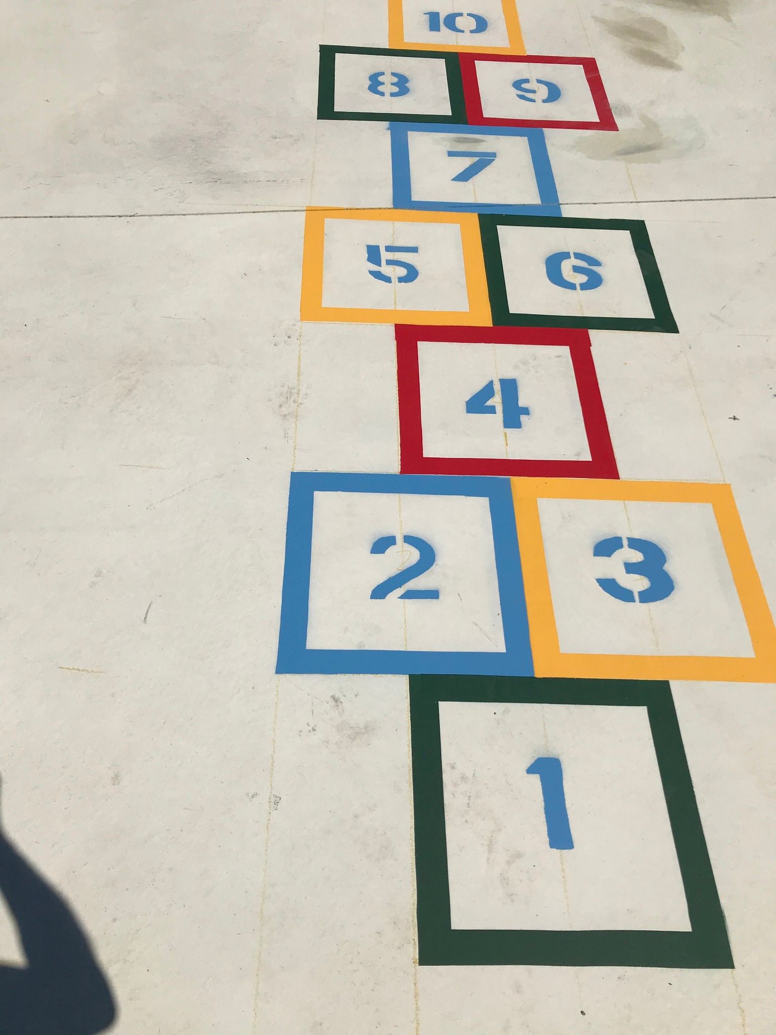 empty parking lot