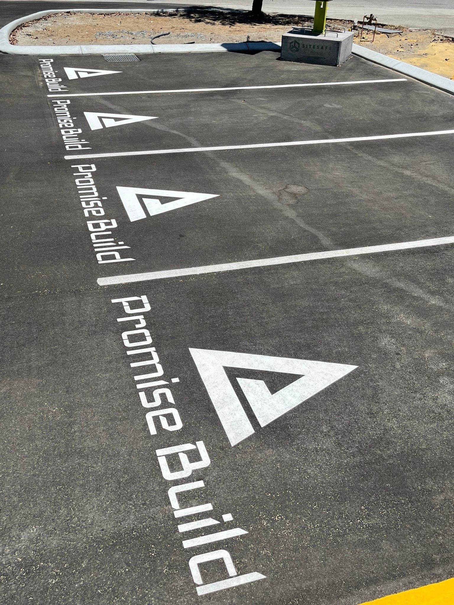 empty parking lot