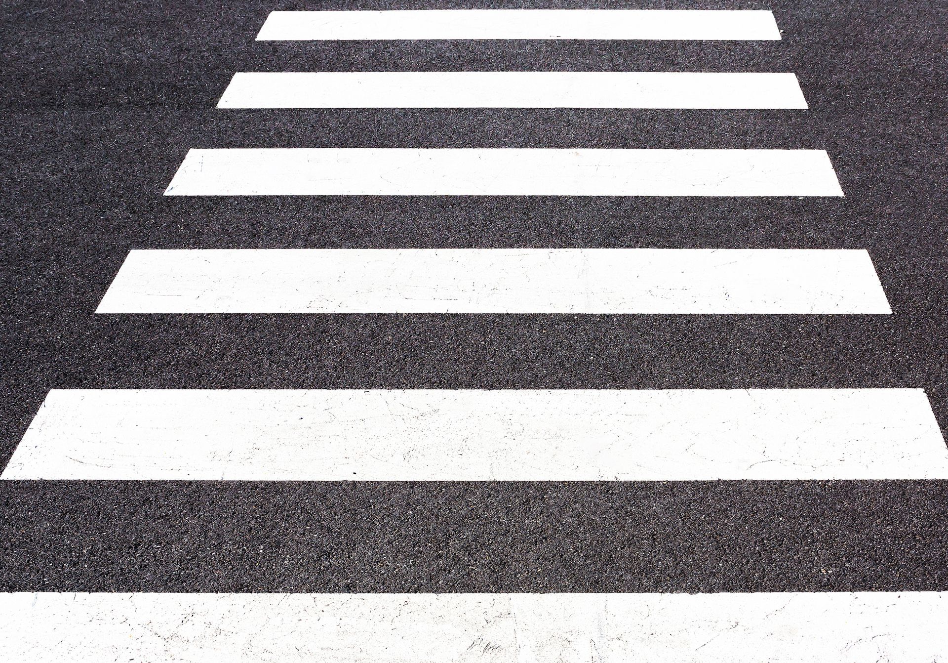 A line marked road in white paint.