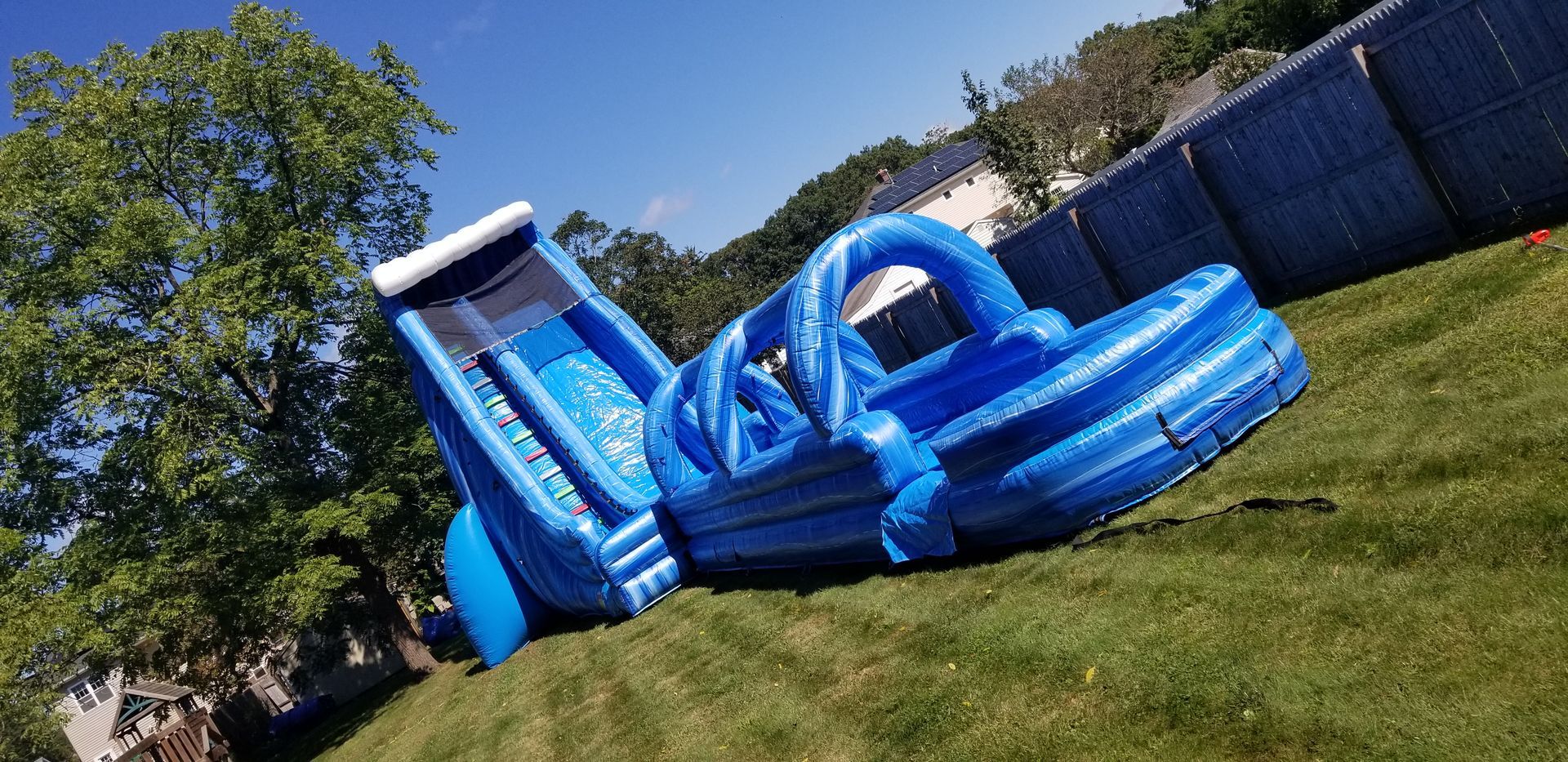 27 ft Slide with Slip n slide