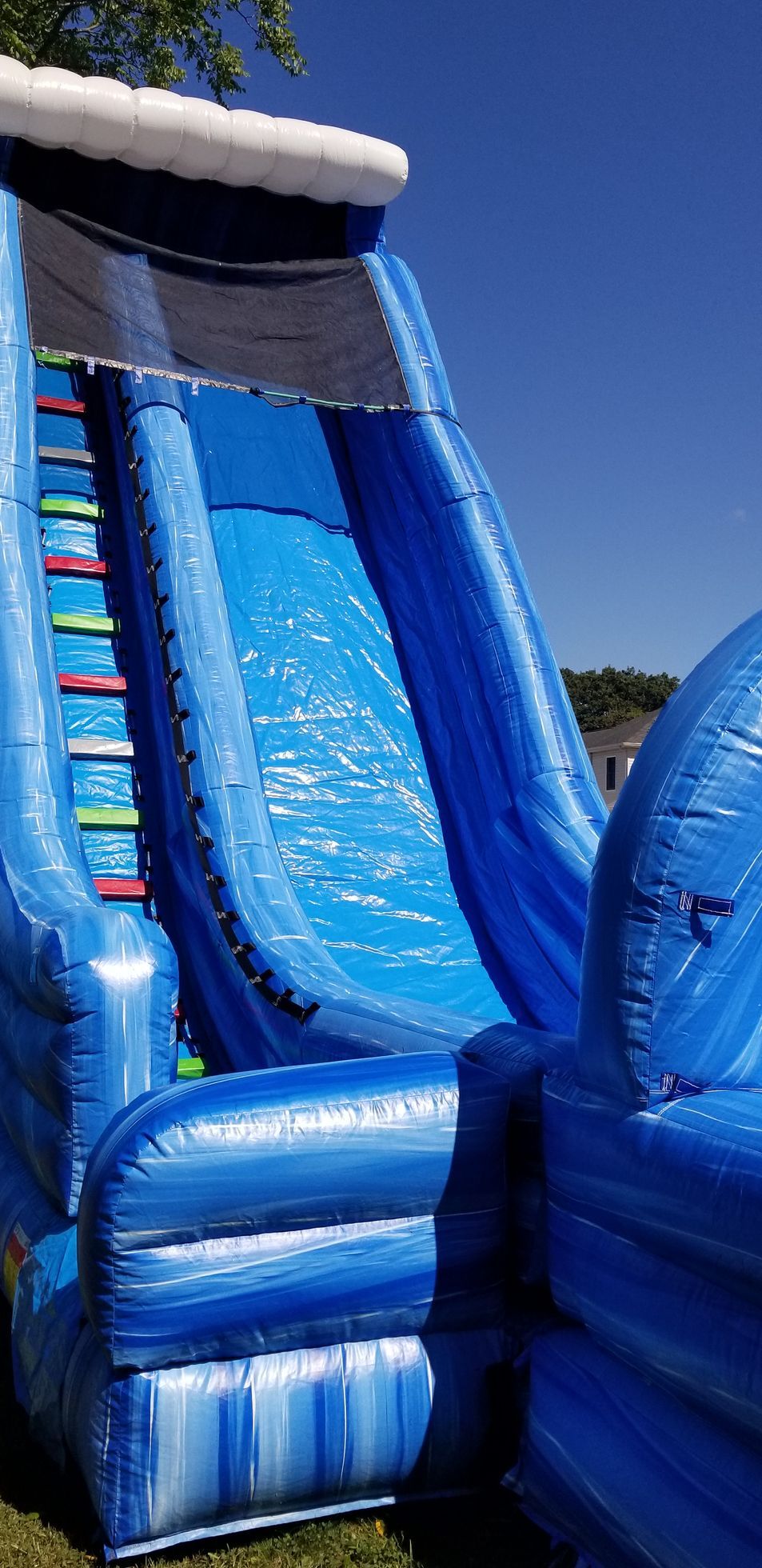 27 ft wave slide with pool