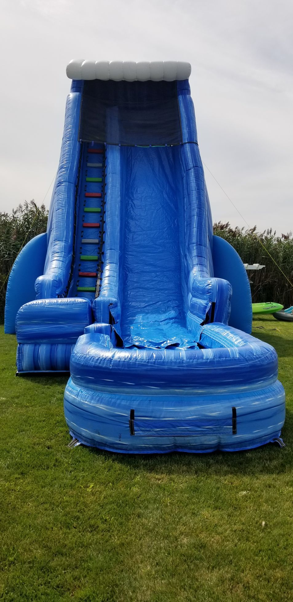 27 ft wave slide with pool