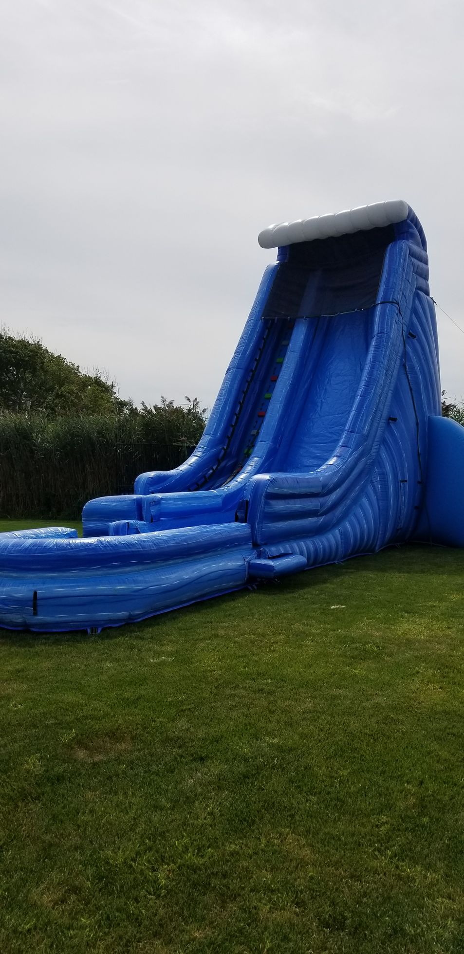 27 ft wave slide with pool