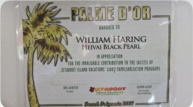 Palme d'Or 2007 - Jetabout Island Vacations, Polynesie francaise