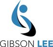 Gibson Lee logo with blue and black abstract person icon above the name.