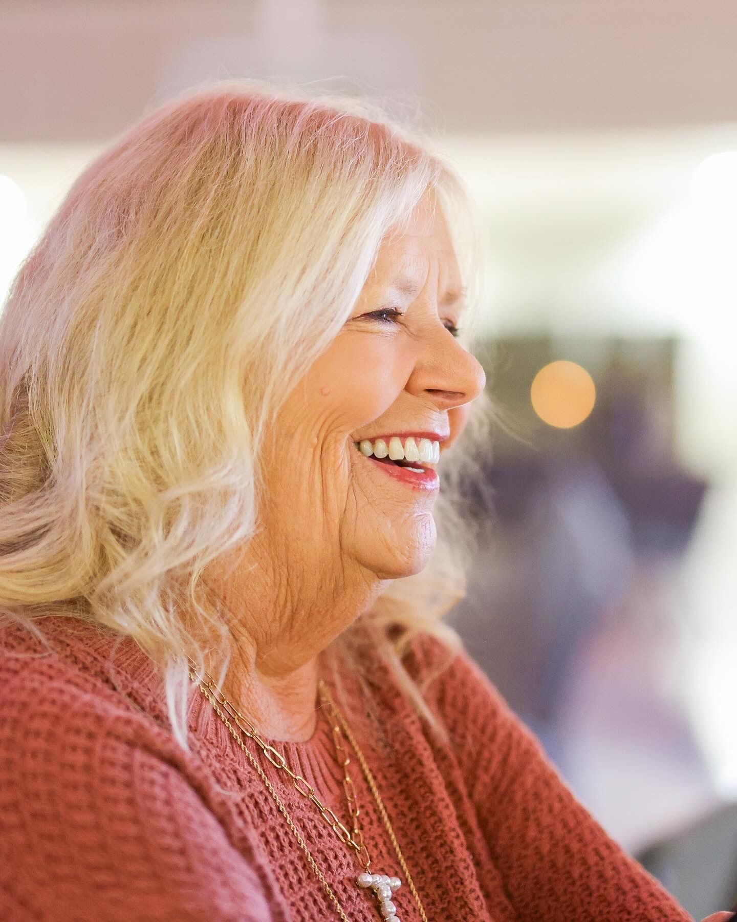 Smiling woman