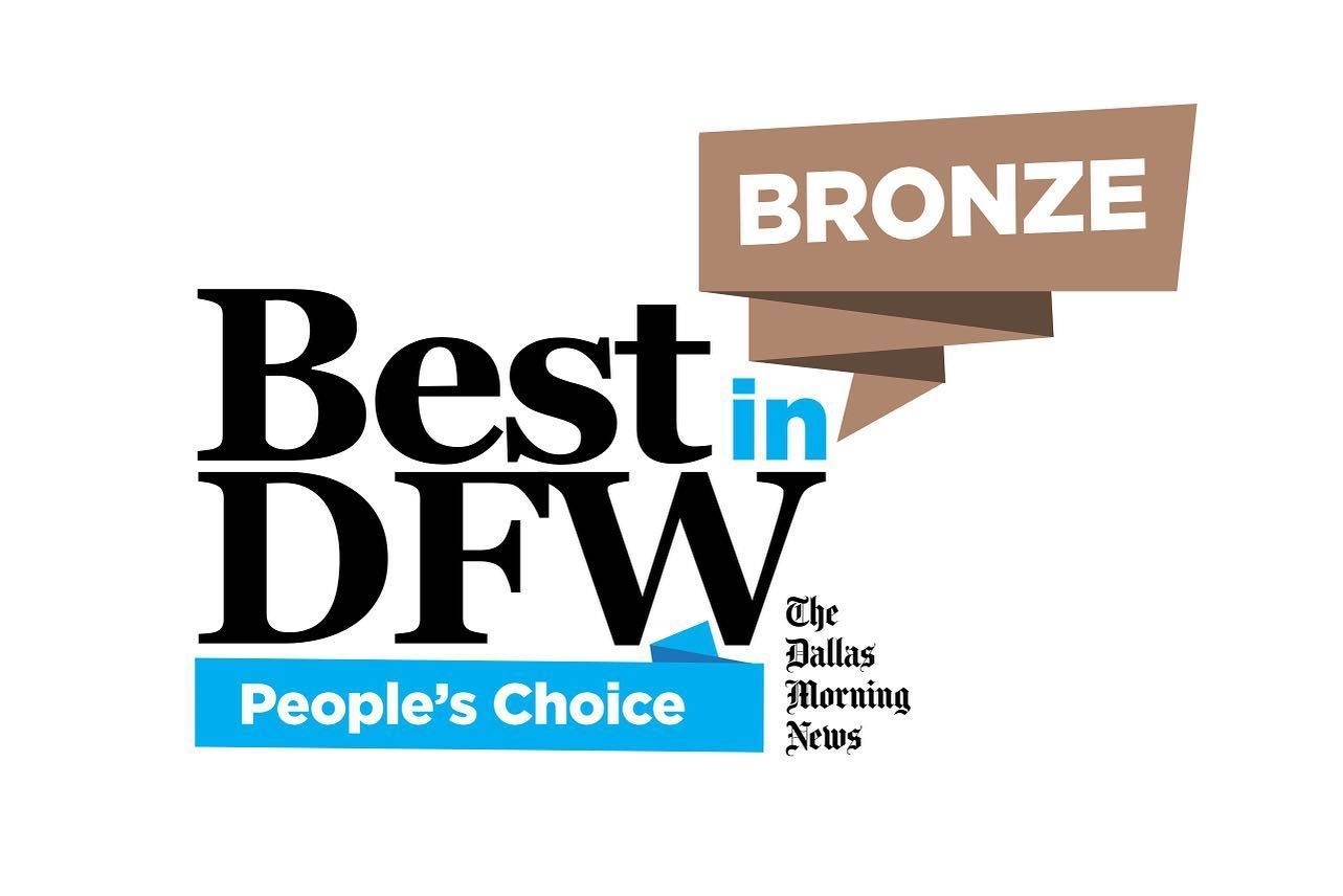 A bronze award for best in dfw people 's choice