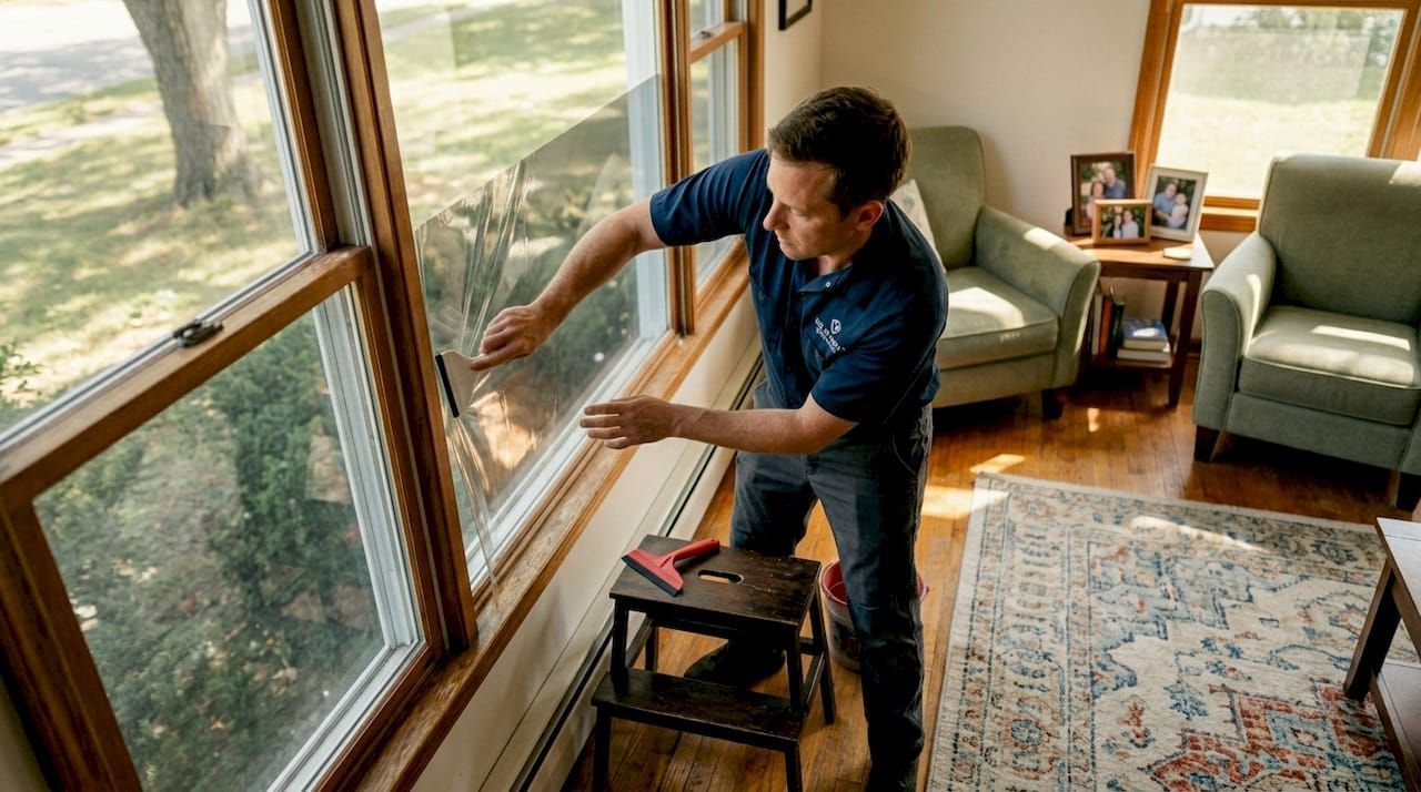 Ceramic window film